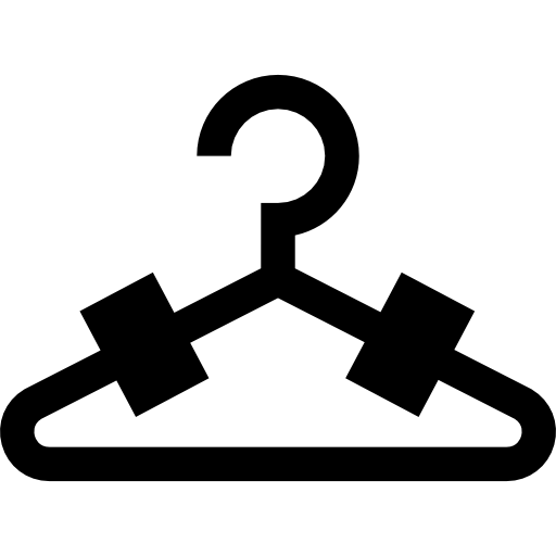 Hanger Basic Straight Filled icon