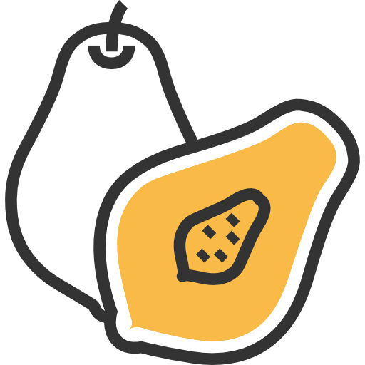 Pear Meticulous Yellow shadow icon