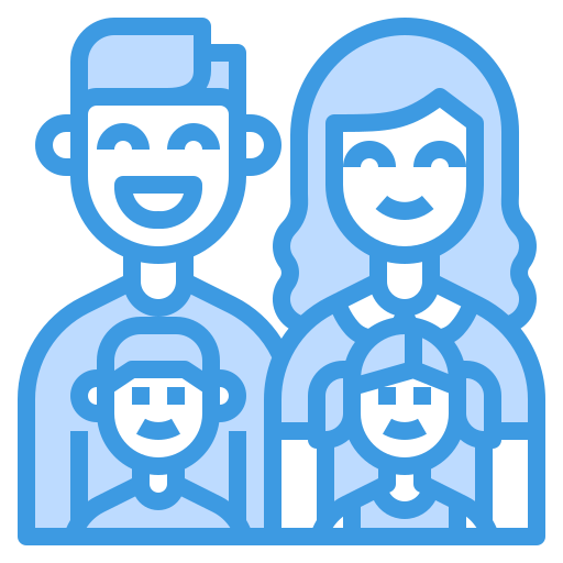Family itim2101 Blue icon