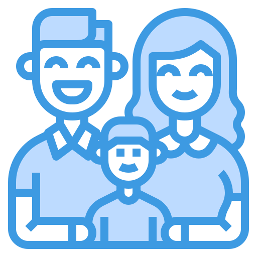 Family itim2101 Blue icon