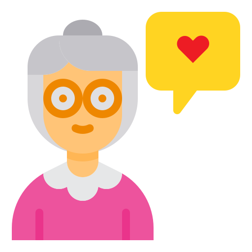 Grandmother itim2101 Flat icon