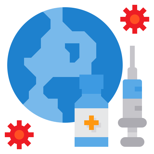 vacuna itim2101 Flat icono