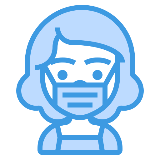Girl itim2101 Blue icon
