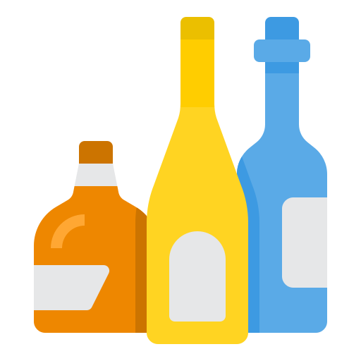 Alcoholic drink itim2101 Flat icon