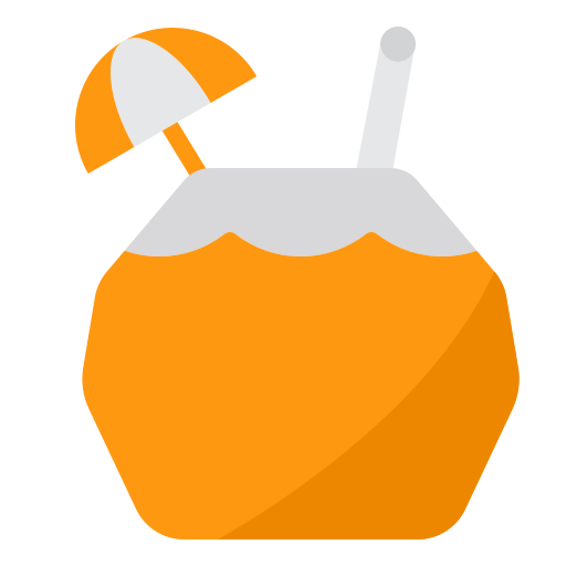 Coconut drink itim2101 Flat icon