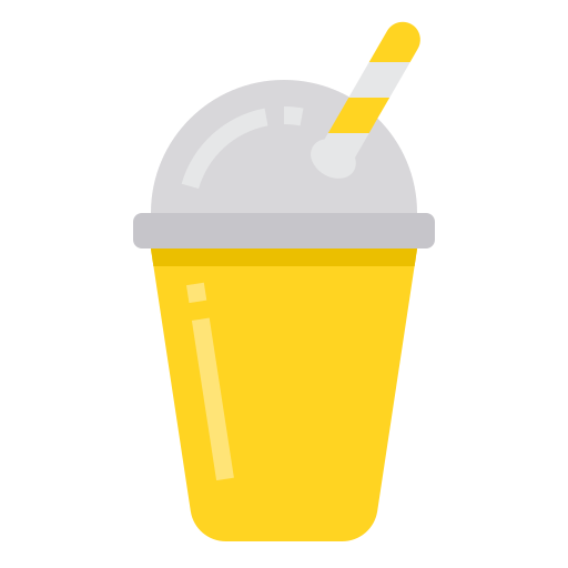 Кофе со льдом itim2101 Flat иконка