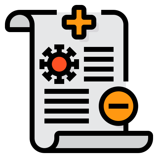 Diagnosis itim2101 Lineal Color icon