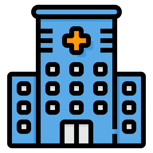 ospedale itim2101 Lineal Color icona
