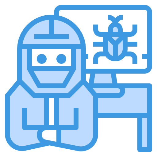 Hacker itim2101 Blue icon