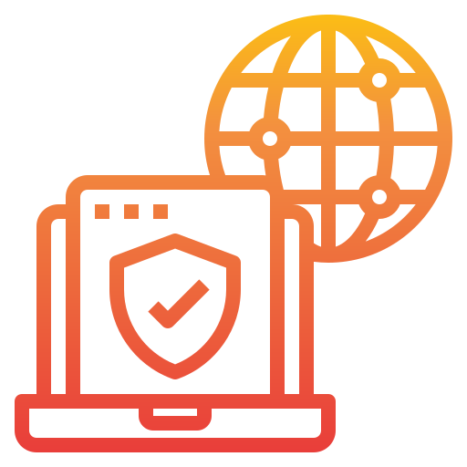 Web security itim2101 Gradient icon