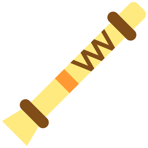 didgeridoo Good Ware Flat ikona