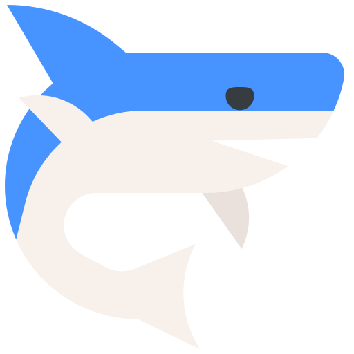 requin Good Ware Flat Icône