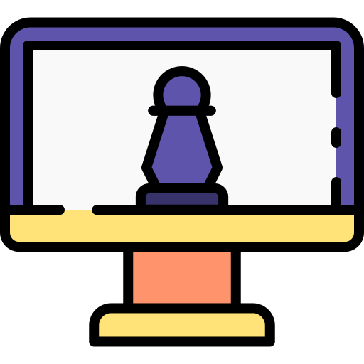 Chess game Good Ware Lineal Color icon