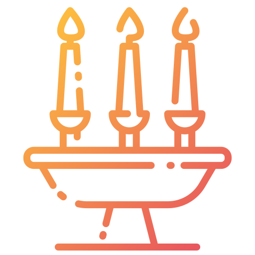 Candle Good Ware Gradient icon