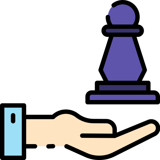 pieza de ajedrez Good Ware Lineal Color icono