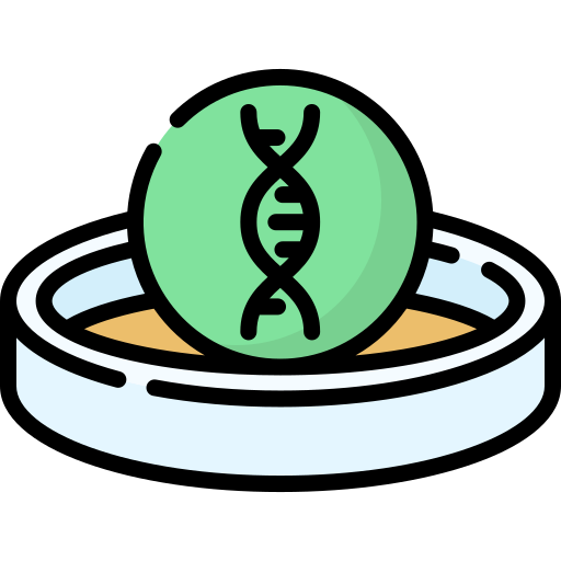 Dna test Special Lineal color icon
