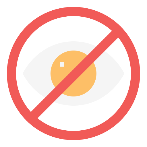 ojo Linector Flat icono