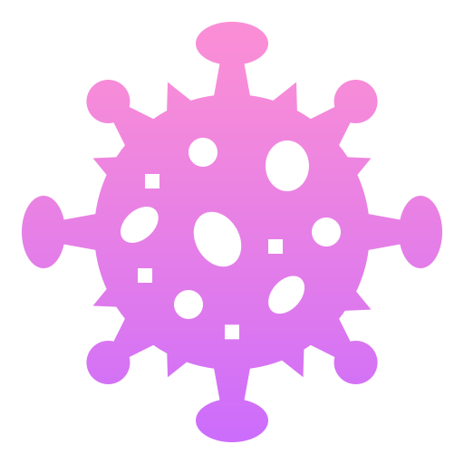 virus Generic Flat Gradient icon