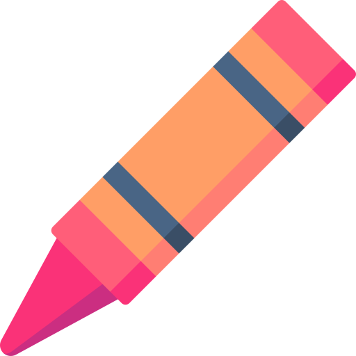 lápiz de color Special Flat icono