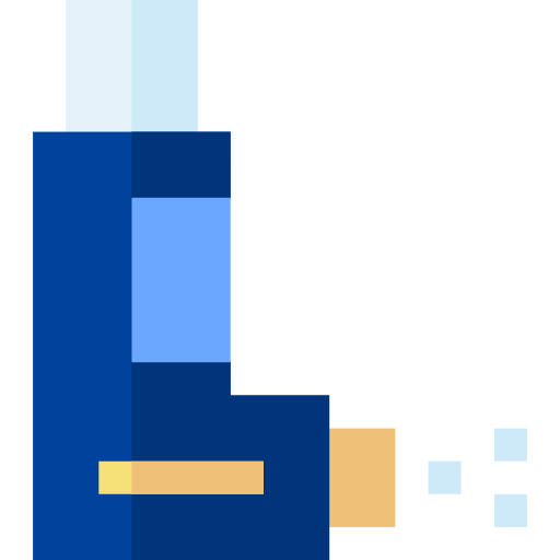 inhalador Basic Straight Flat icono