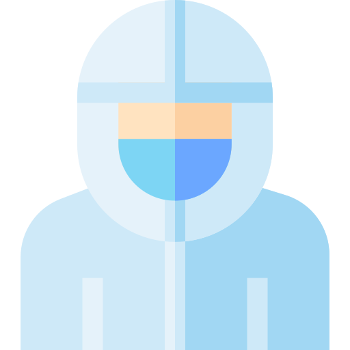 Safety suit Basic Straight Flat icon
