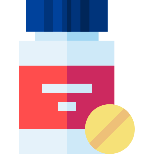 Pill Basic Straight Flat icon