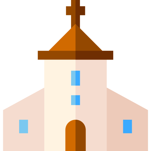 教区 Basic Straight Flat icon