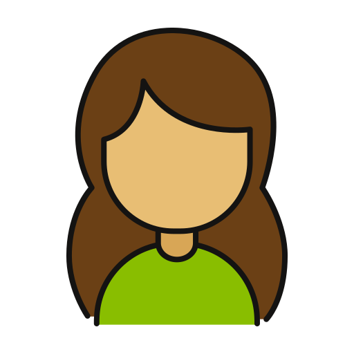 Standing woman Generic Outline Color icon
