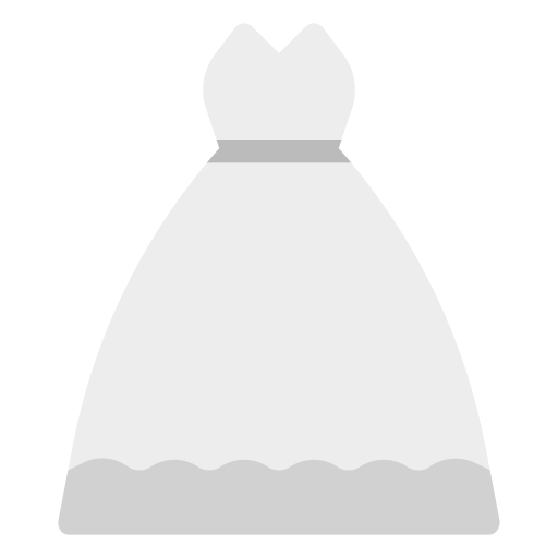 vestido de casamento Generic Flat Ícone