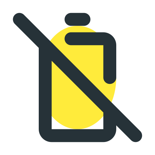 No battery Generic Rounded Shapes icon