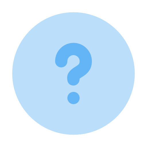 Question mark Generic Blue icon