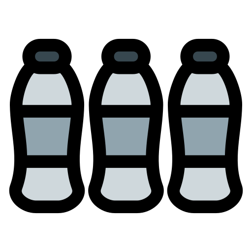 botellas Generic Outline Color icono