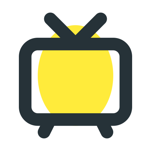 televisión Generic Rounded Shapes icono