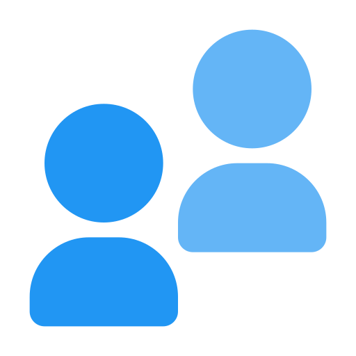 Users Generic Blue icon
