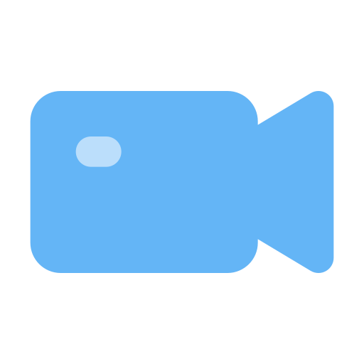 videocamera Generic Blue icona