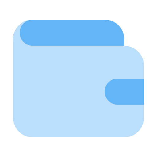 billetera Generic Blue icono