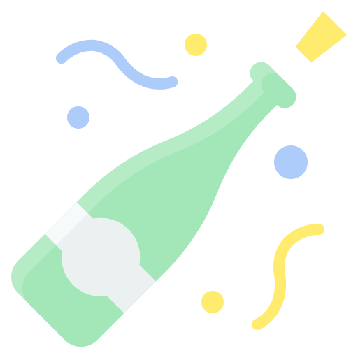 bottiglia Generic Flat icona