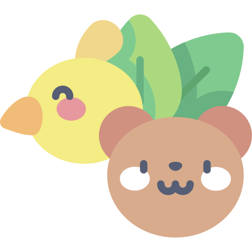 Biodiversity Kawaii Flat icon