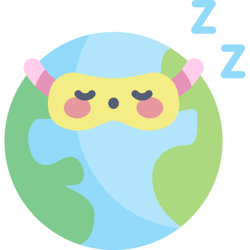 Sleeping Kawaii Flat icon