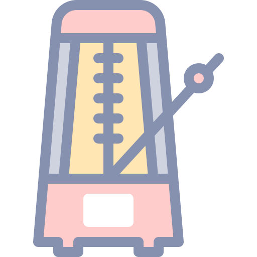 metronom Detailed color Lineal color ikona