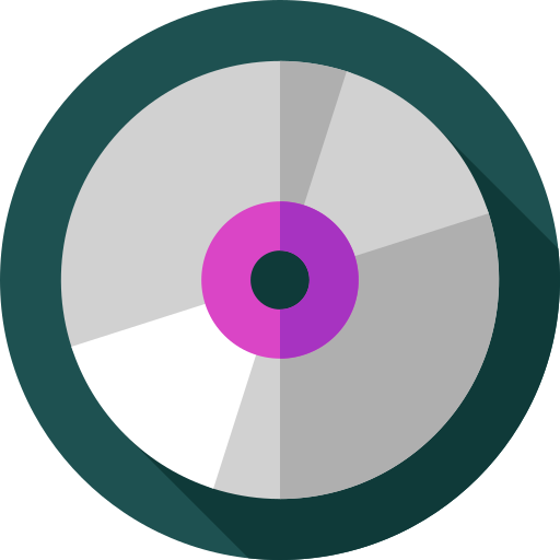 Disk Flat Circular Flat icon