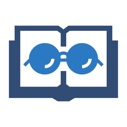 Reading glasses Generic Blue icon