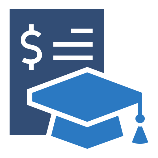Tuition Generic Blue icon