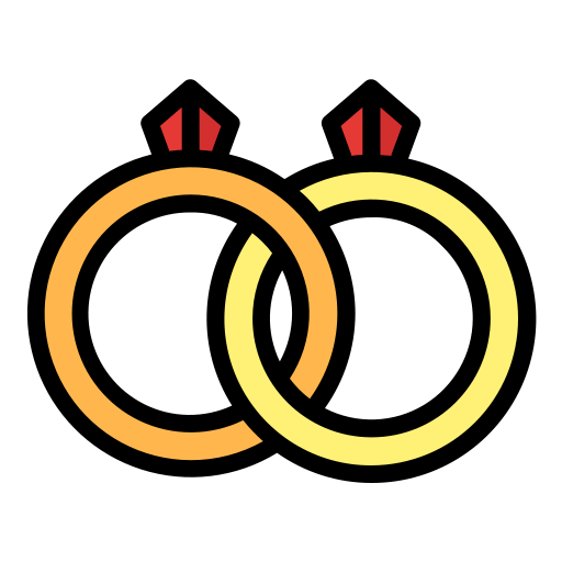 anneaux Generic Outline Color Icône