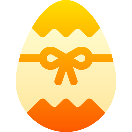 부활절 달걀 Basic Gradient Gradient icon