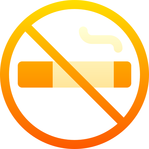 No smoking Basic Gradient Gradient icon