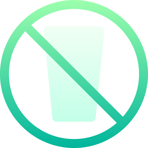 飲み物なし Basic Gradient Gradient icon
