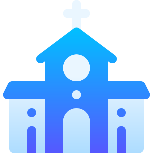 Church Basic Gradient Gradient icon