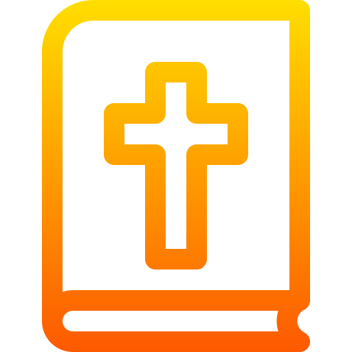bibbia Basic Gradient Lineal color icona