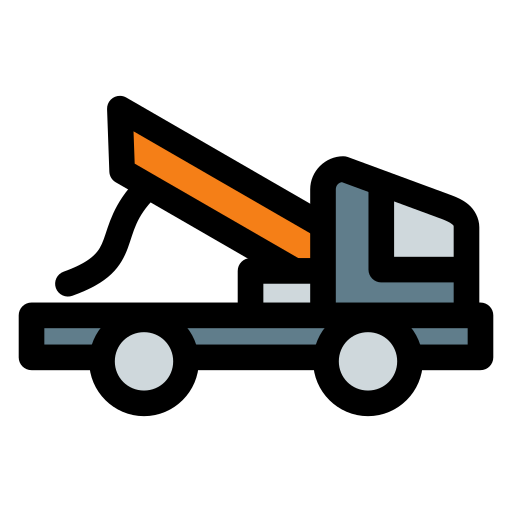 Tow truck Generic Outline Color icon